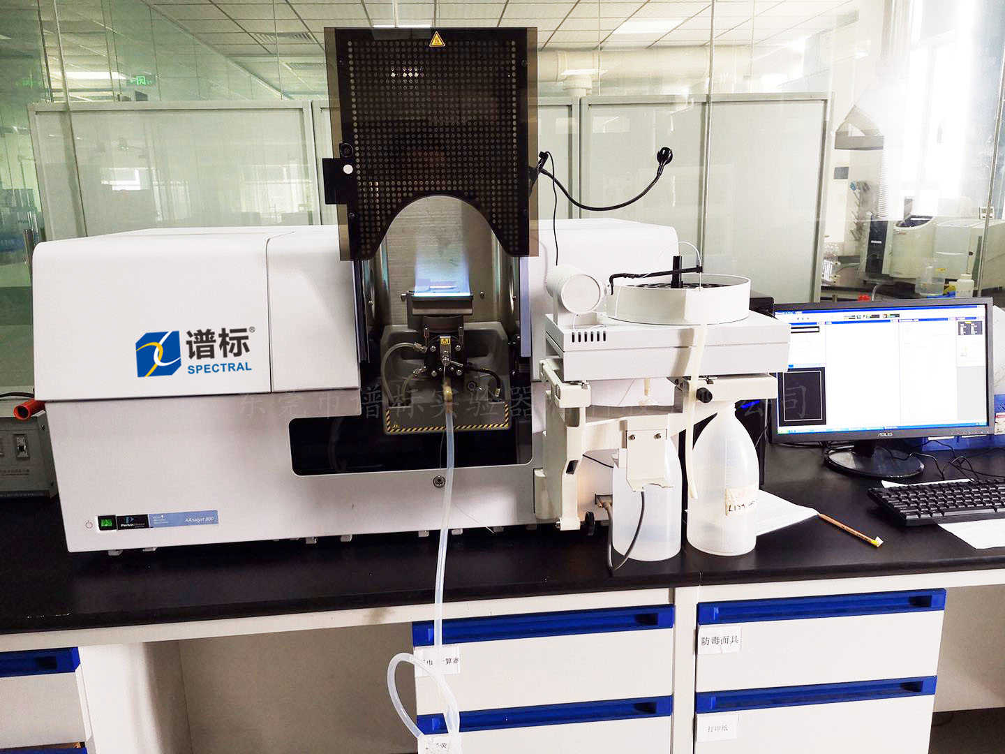 东莞某大型第三方检测公司购买我司PerkinElmer AAnalyst 800
