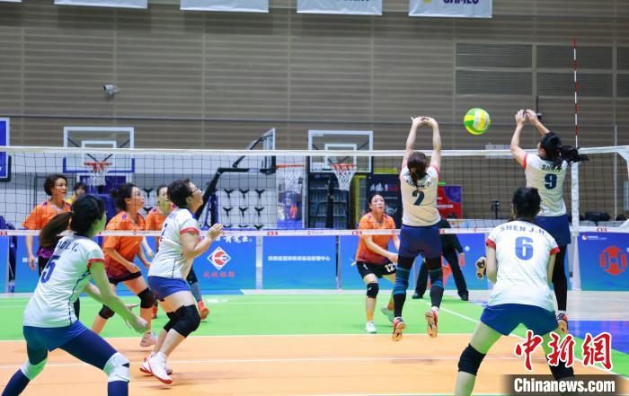 全国26支气排球队在陕西同场对决 助推群众体育