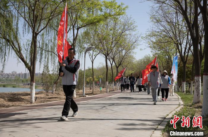 第九届“万步有约”健走激励大赛宁夏赛区启动
