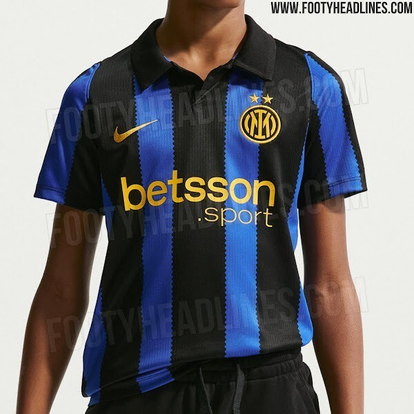 国际米兰2026-27赛季主场球衣设计细节曝光，经典